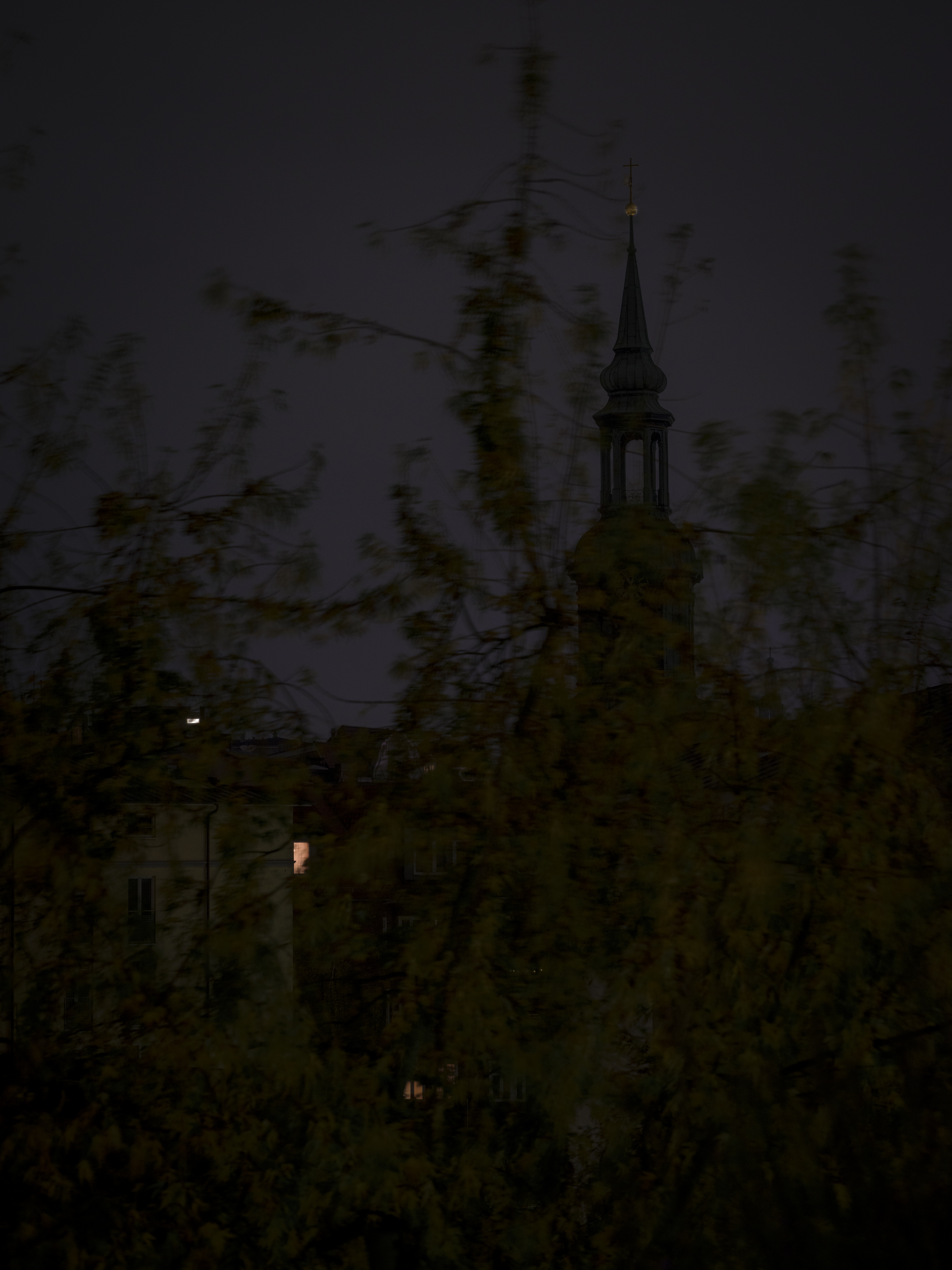 St Georg kurz vor Mitternacht